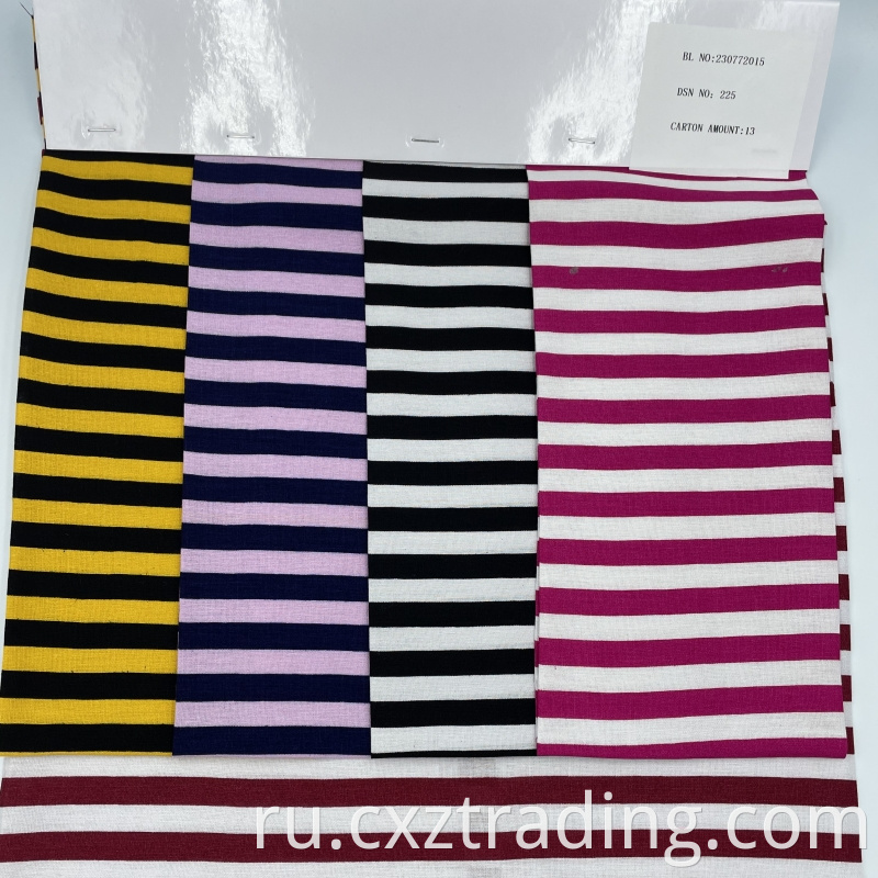 100 Rayon Cloth Striped Jpg